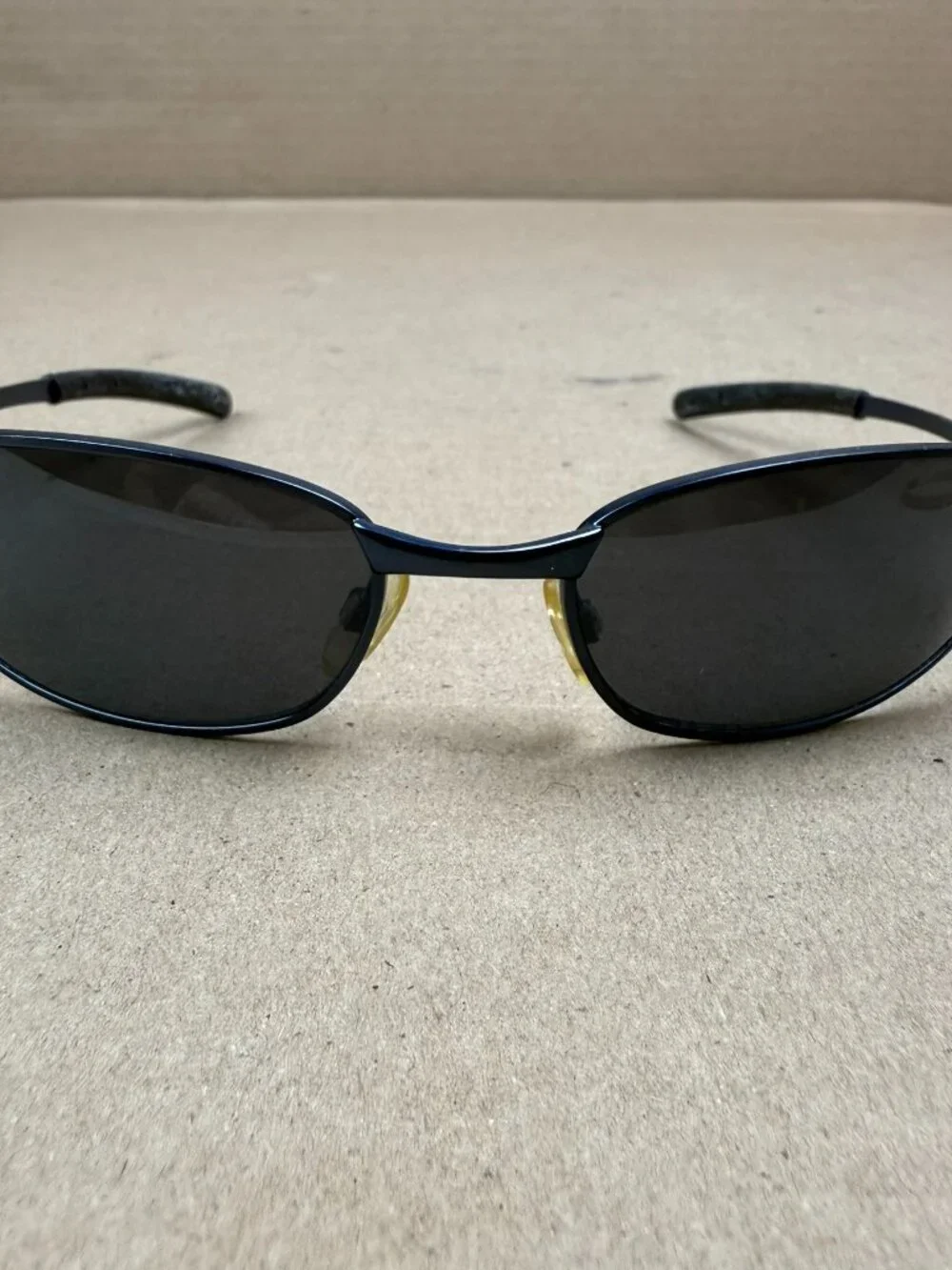 Men's Vintage Style Sunglasses Nickel Free Frames Minor Seratches